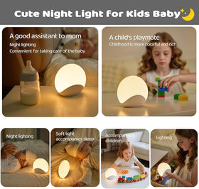 IYT Night Light Egg Lamp offers 7 colors for calming nights