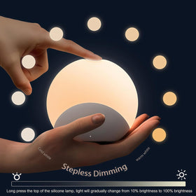 IYT Night Light Egg Lamp with touch control for brightness