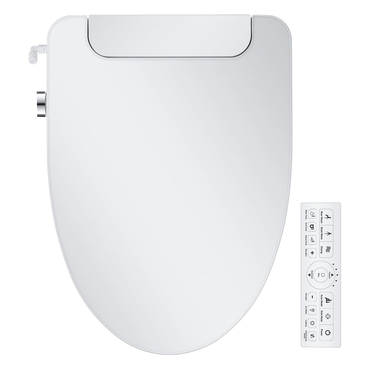 IYTATA electric bidet seat front wash for a refreshing cleanse and optimal hygiene