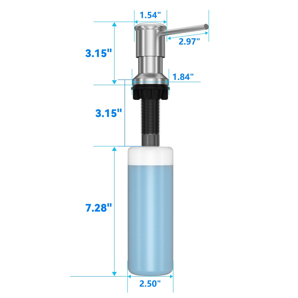 Izolor durable 304 stainless steel exterior resists corrosion for long-lasting use.