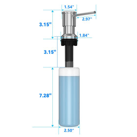 Izolor durable 304 stainless steel exterior resists corrosion for long-lasting use.