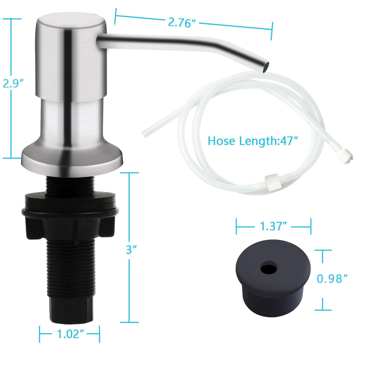 Izolor packaging showing all included parts for setup