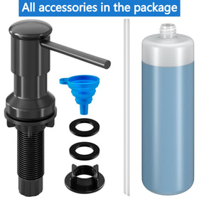 Izolor wide pump head enables easy dispensing