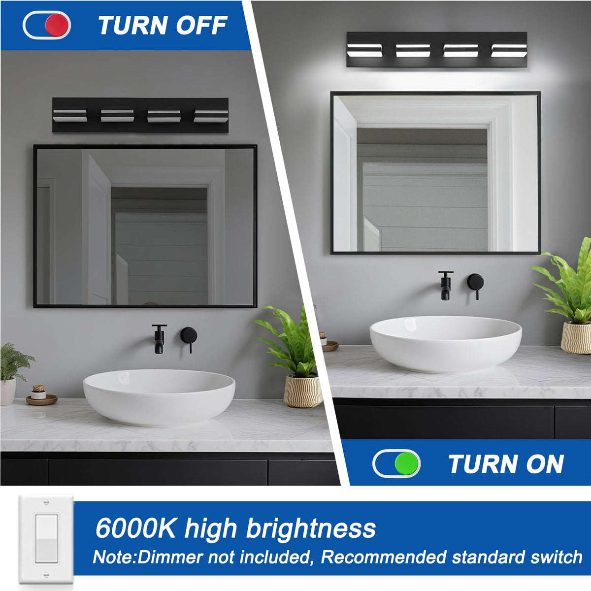 IZORRO 360-degree rotatable design lets you tailor lighting angles.