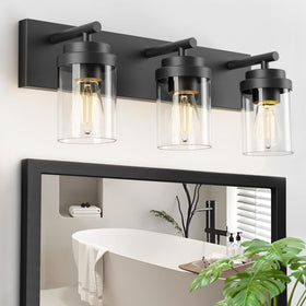 IZORRO bathroom vanity light over mirror shows even illumination