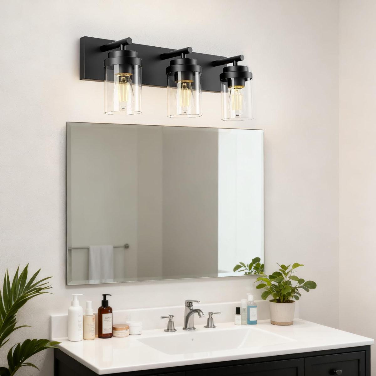 IZORRO dimmable compatible vanity light with adjustable brightness