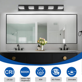 IZORRO dimmable LED bathroom light compatible with standard dimmers for ambience.