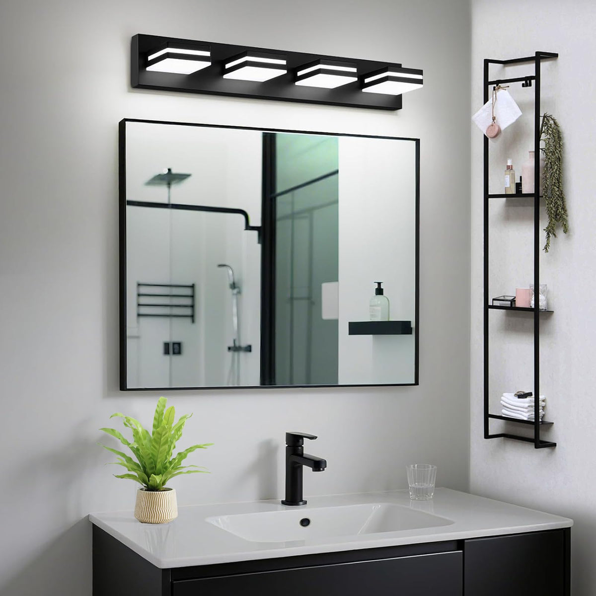 IZORRO hardwired fixture includes mounting hardware for a clean installation.