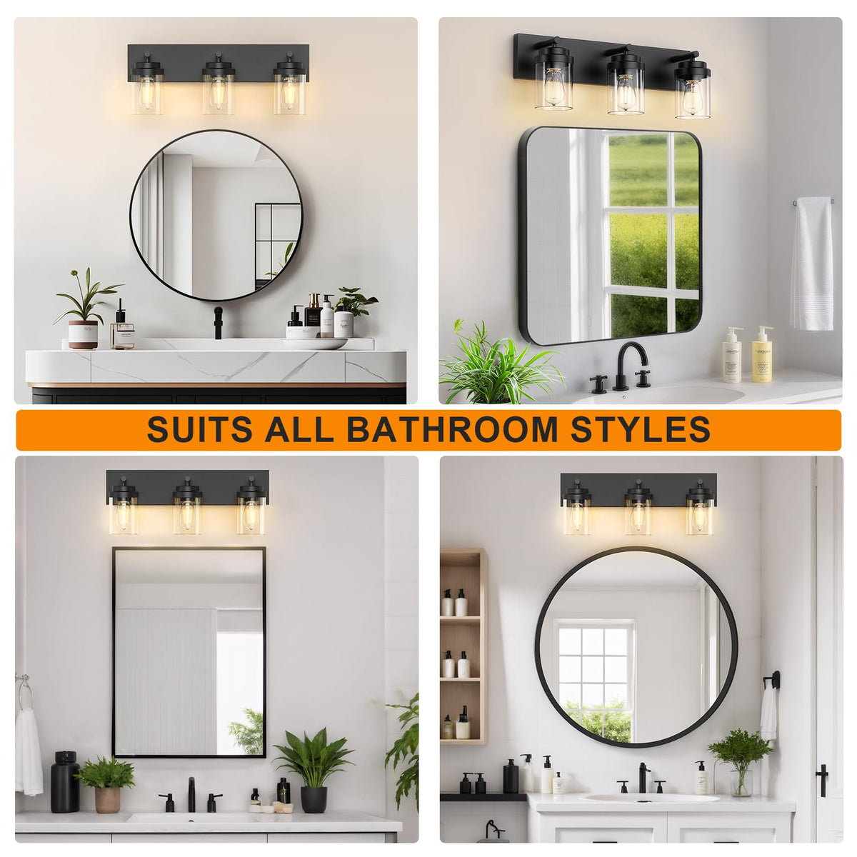IZORRO rustic-modern look adds character to any bathroom