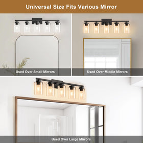 IZORRO 5-light fixture fits bedrooms living rooms and hallways with style