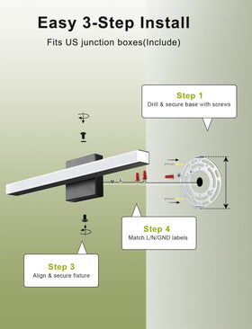 IZORRO rotatable head allows directional lighting