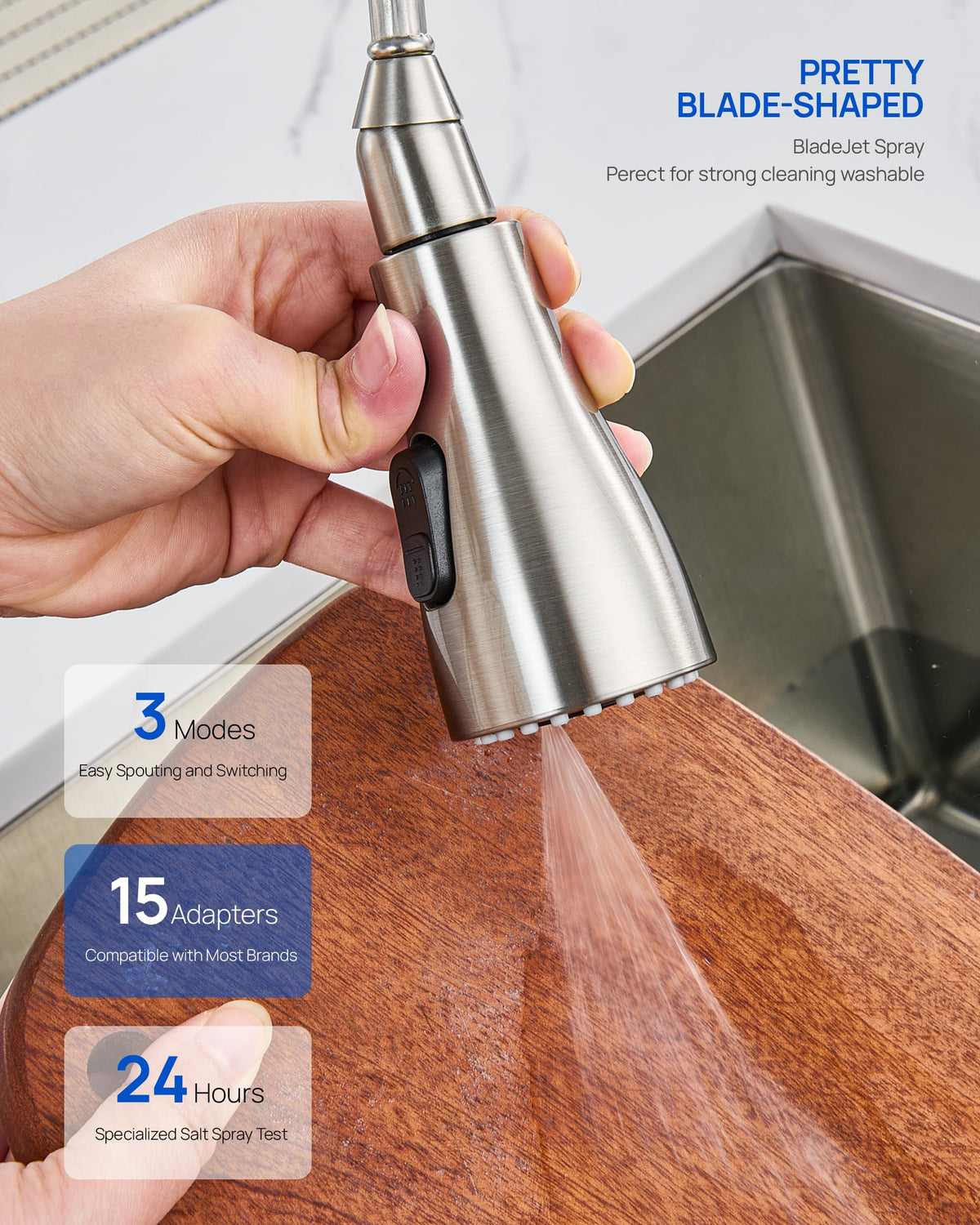 J-HVA pull-down installation guides quick tool-free setup for versatility.