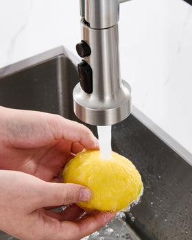 J-HVA three-function sprayer showing stream, spray and blade spray modes