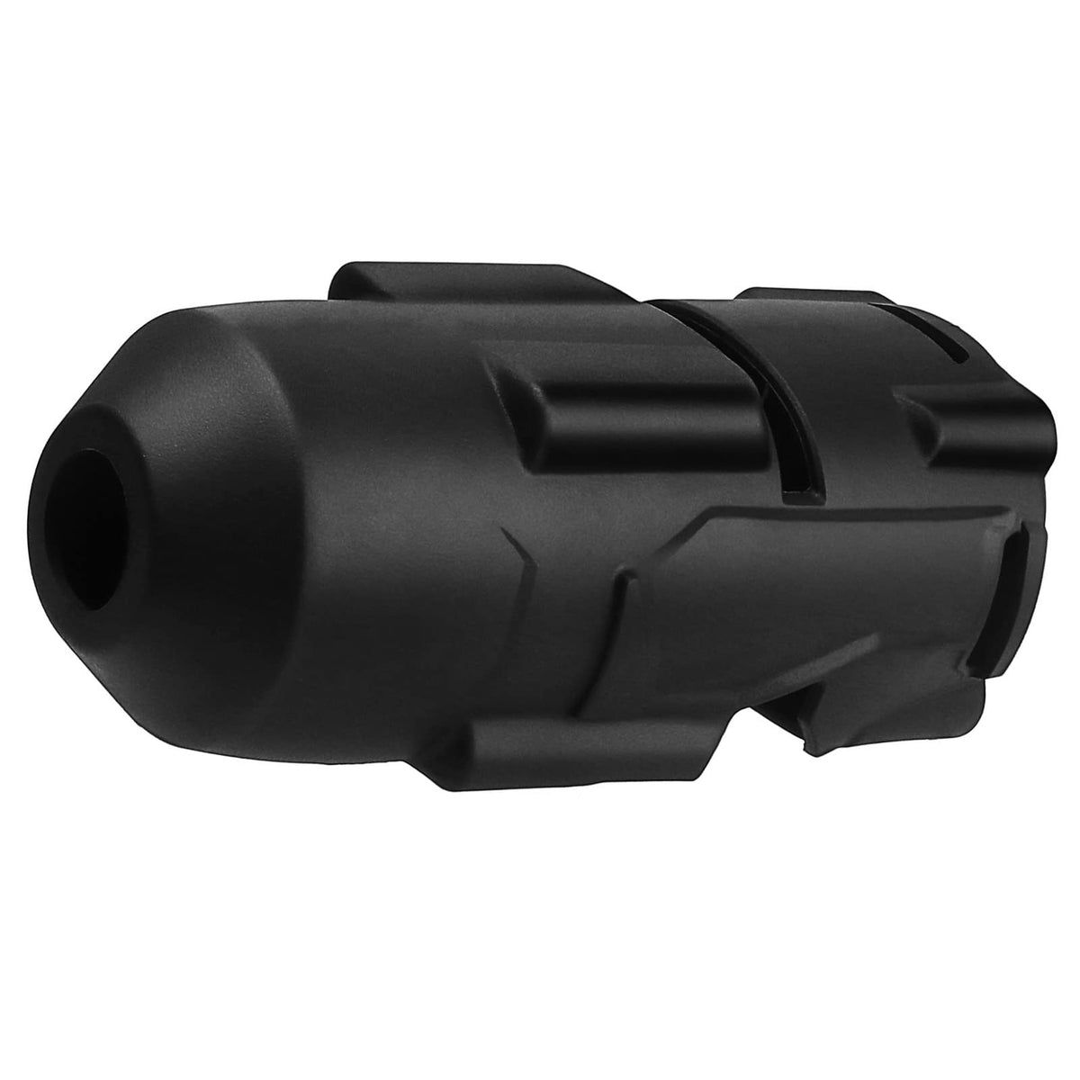 Jacasy M18 protective boot on 2767-20 fit close-up guards against drops and impacts