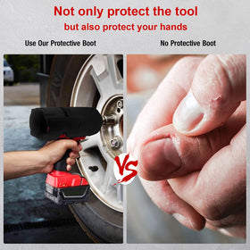 Jacasy protective boot form-fitting design supports comfortable grip