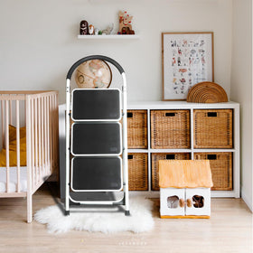 Jack Boss ladder with dual side handles provides extra grip