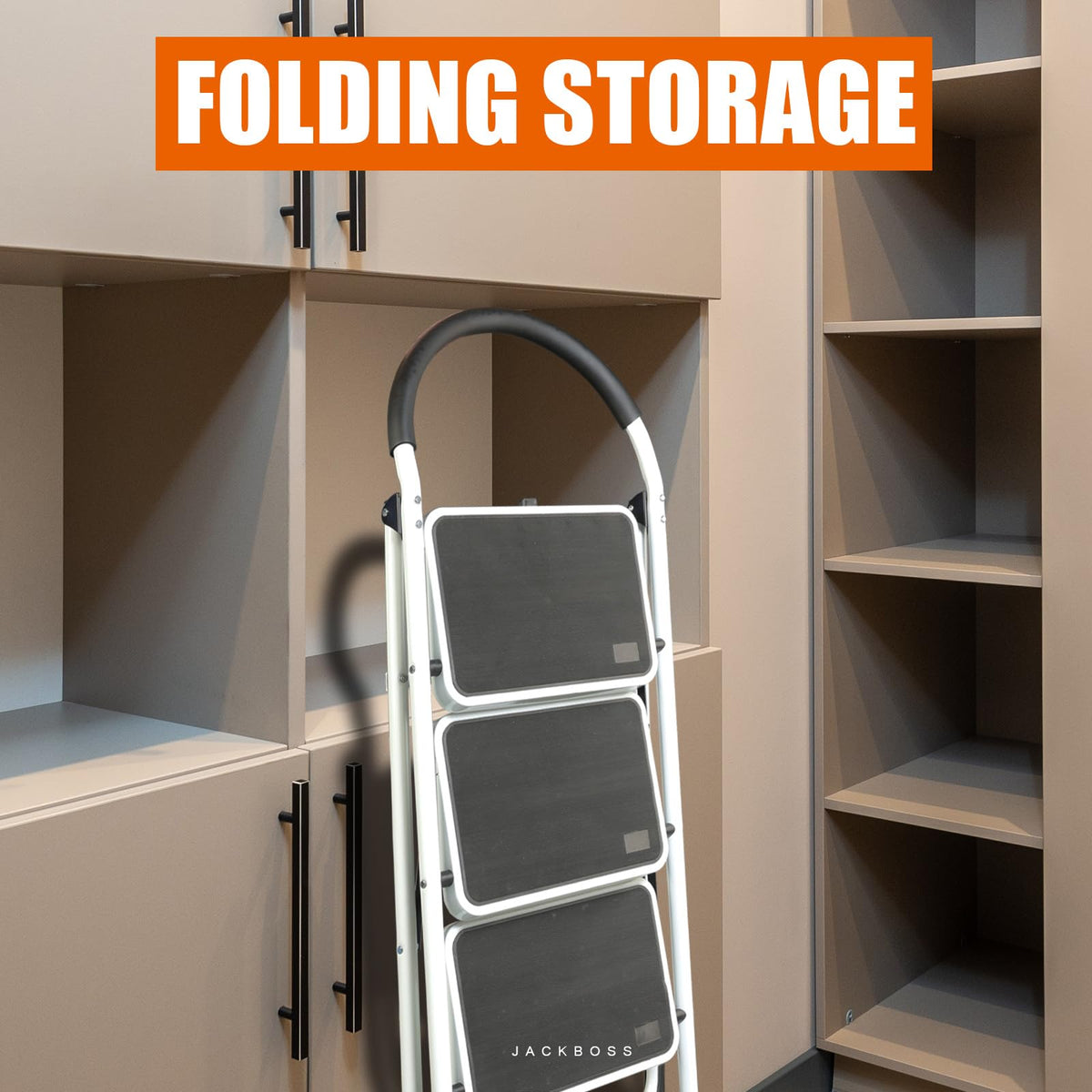 Jack Boss ladder protective rubber handle cover provides secure grip