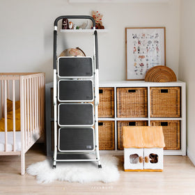 Jack Boss ladder suited for home, office, kitchen, and garage tasks