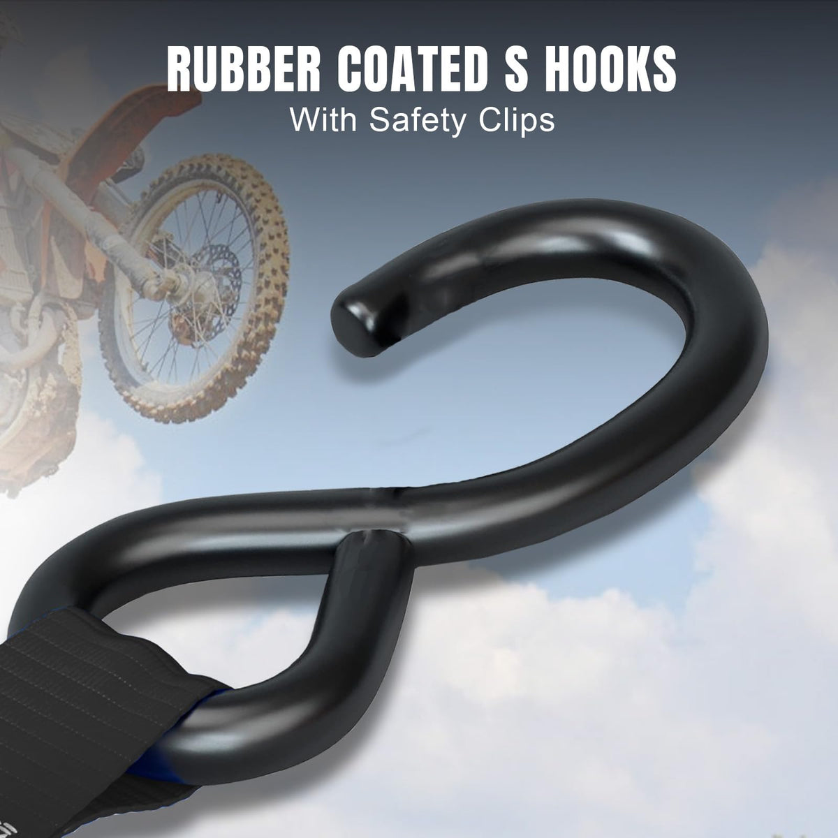 Jack Boss heavy-duty nylon strap texture illustrating strength and flexibility.