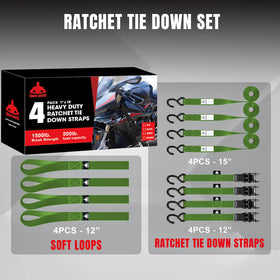 Jack Boss padded grip handles make tightening easier and more comfortable.