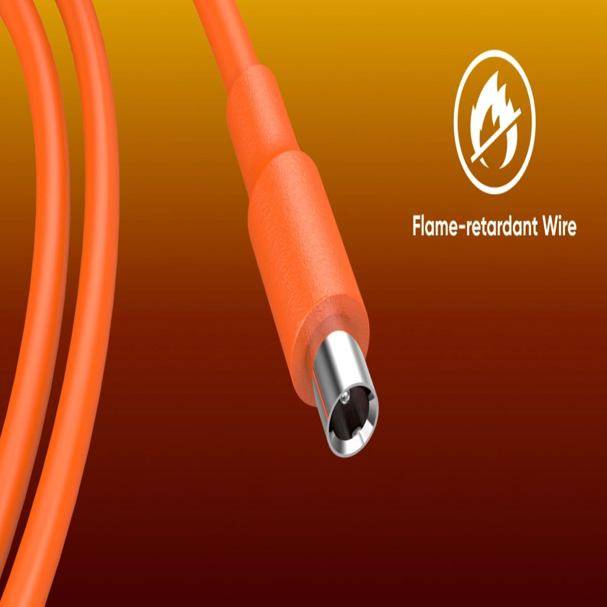 Jackery PVC car cable delivers durable charging in vehicles.