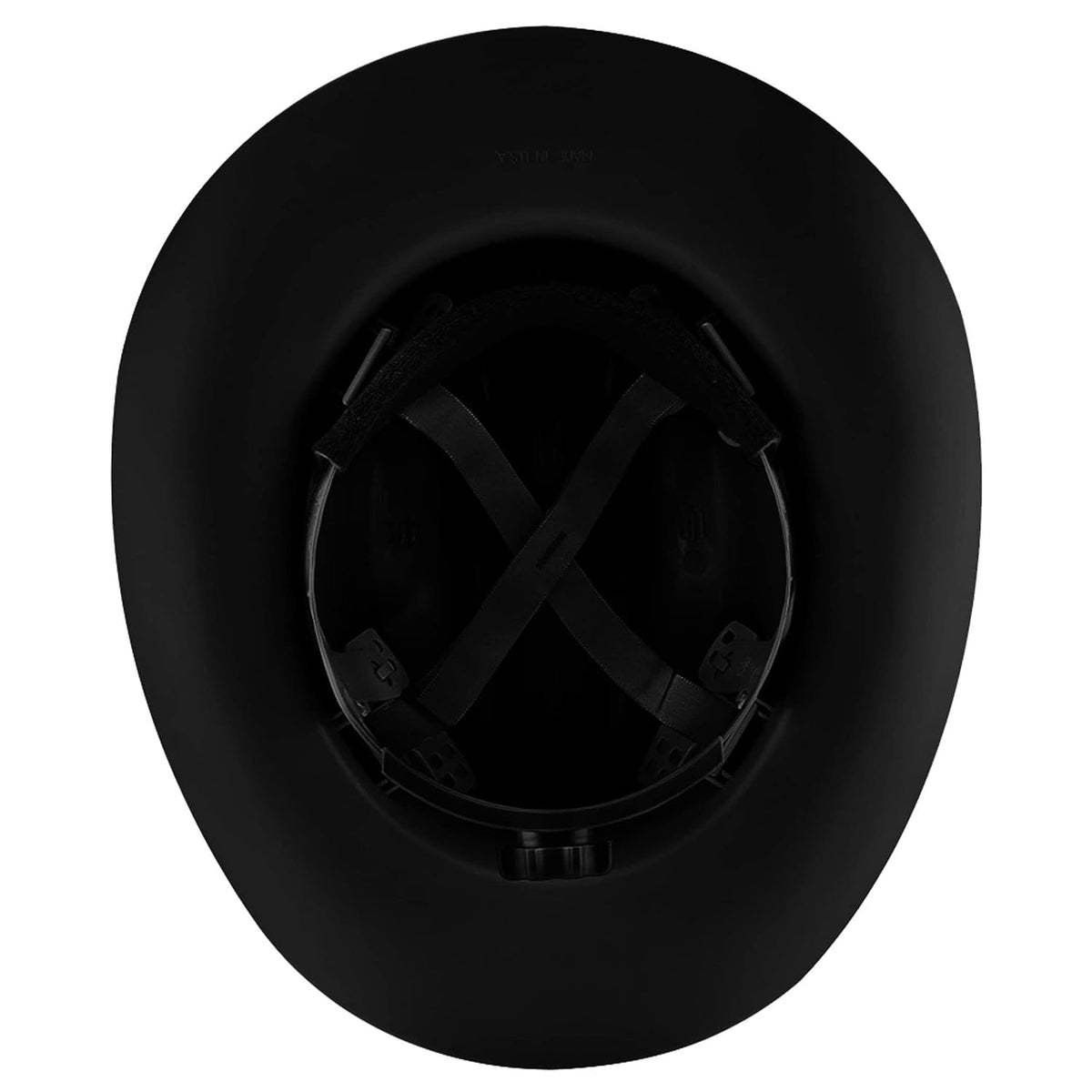 Jackson Safety Cowboy Hard Hat Made in USA reflects sturdy construction standards.