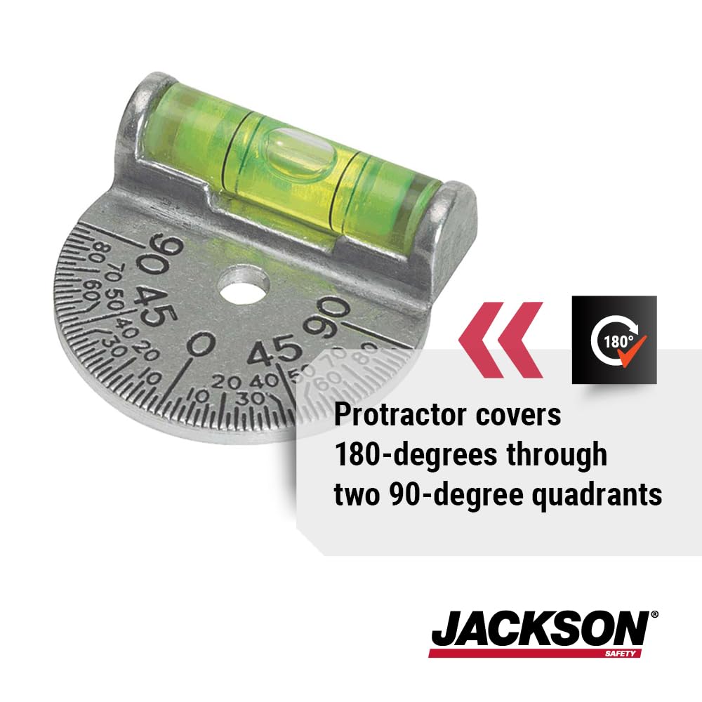 Jackson Safety DSL lightweight aluminum dial delivers durability.