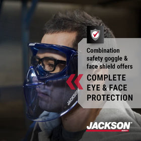 GPL500 anti-fog clear lens helps maintain unobstructed vision