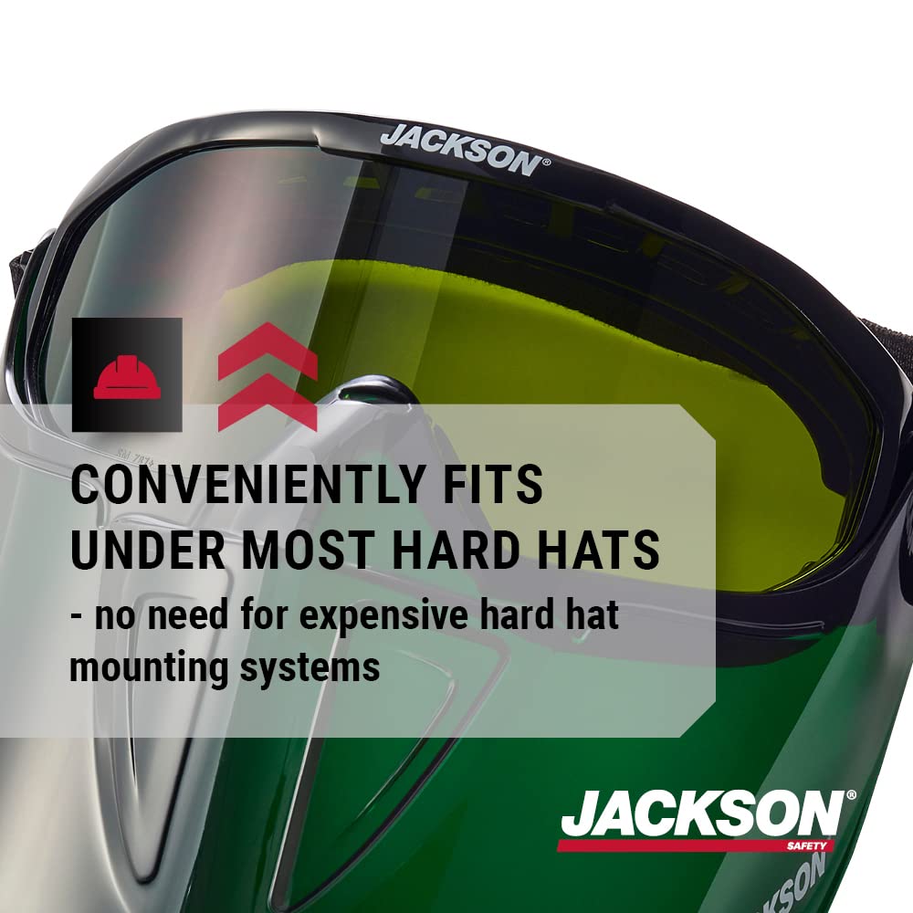 Swivel-mounted strap provides quick on-off and secure fit.