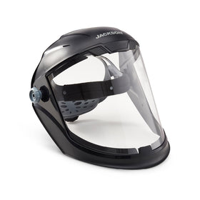 Jackson Safety MAXVIEW with oversized window for wide, clear visibility.