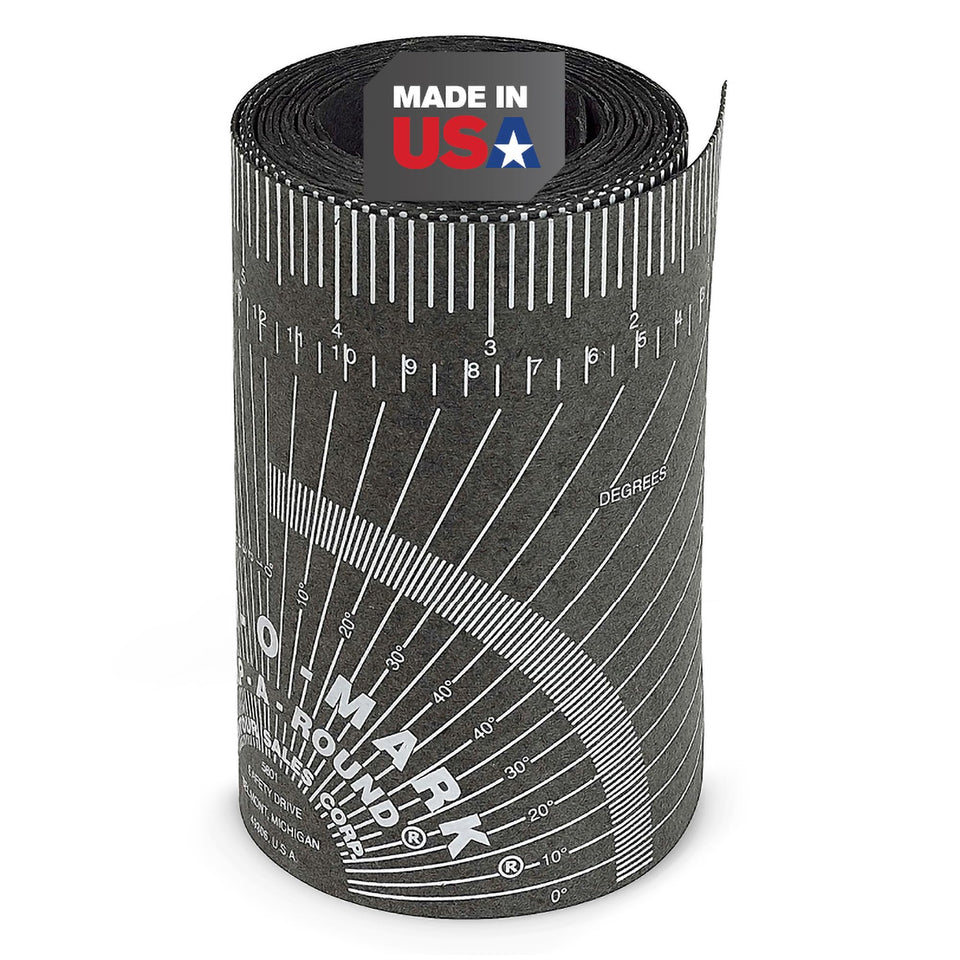 Jackson Safety wrap-around pipe marking tool for precise circumference marks around metal pipes.