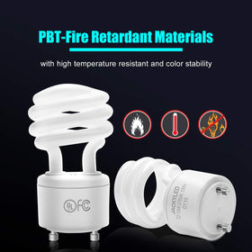 JACKYLED durable bulb with 10,000 hour lifespan reduces replacements