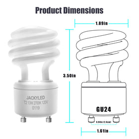 JACKYLED flicker-free bulb for calm, quiet lighting