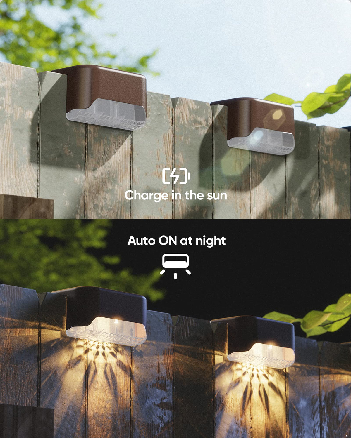 JACKYLED railing light with easy installation brightens railings.