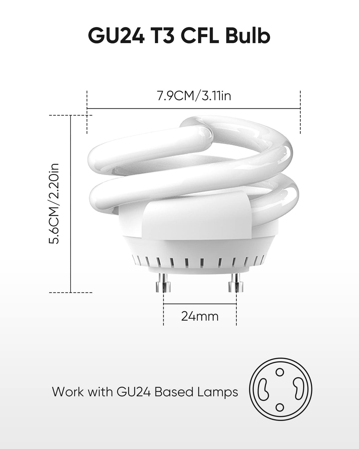 JACKYLED long-life bulb designed to shine up to 10,000 hours.