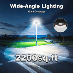 Jadisi IP67 waterproof design protects against rain for year-round outdoor use.