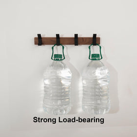 Jadorn wall mount rack supports up to 45 pounds for coats and bags.