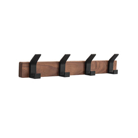 Jadorn coat rack wall mount with four hooks keeps entryway organized.