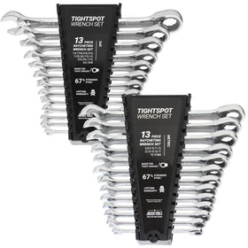 Jaeger 26pc ratcheting wrench master set in case for quick, organized access.