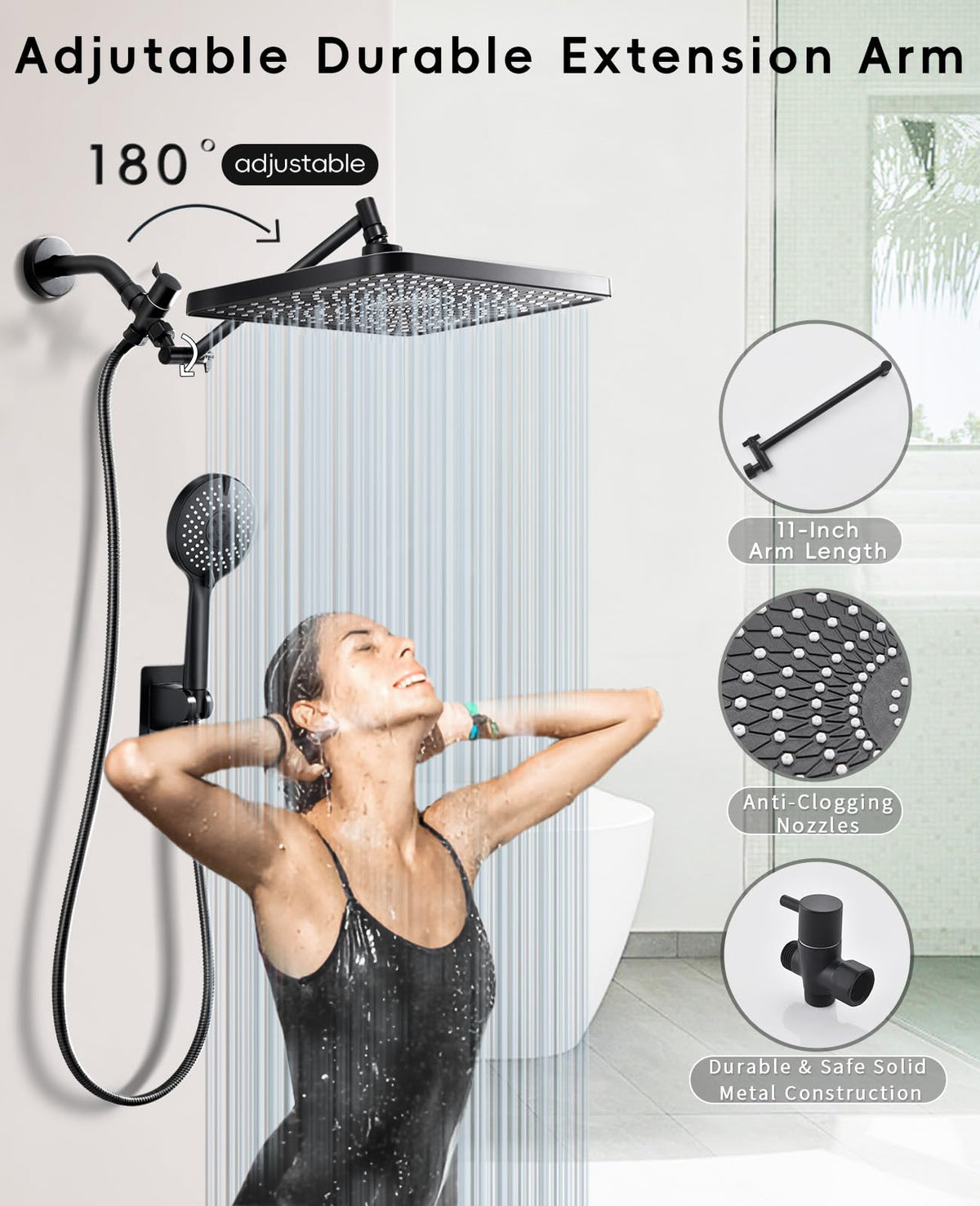 Jafeton Starry Sky adjustable extension arm provides flexible height and angle