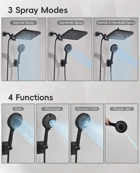 Jafeton Starry Sky four spray settings ideal for quick rinses, baths, or pets