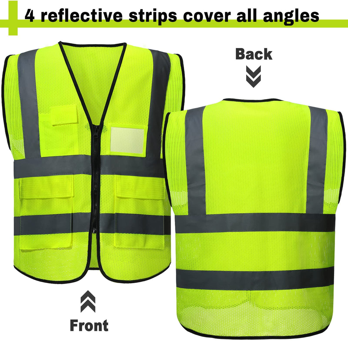 JaGely breathable mesh vest keeps you cool during hot or active days.