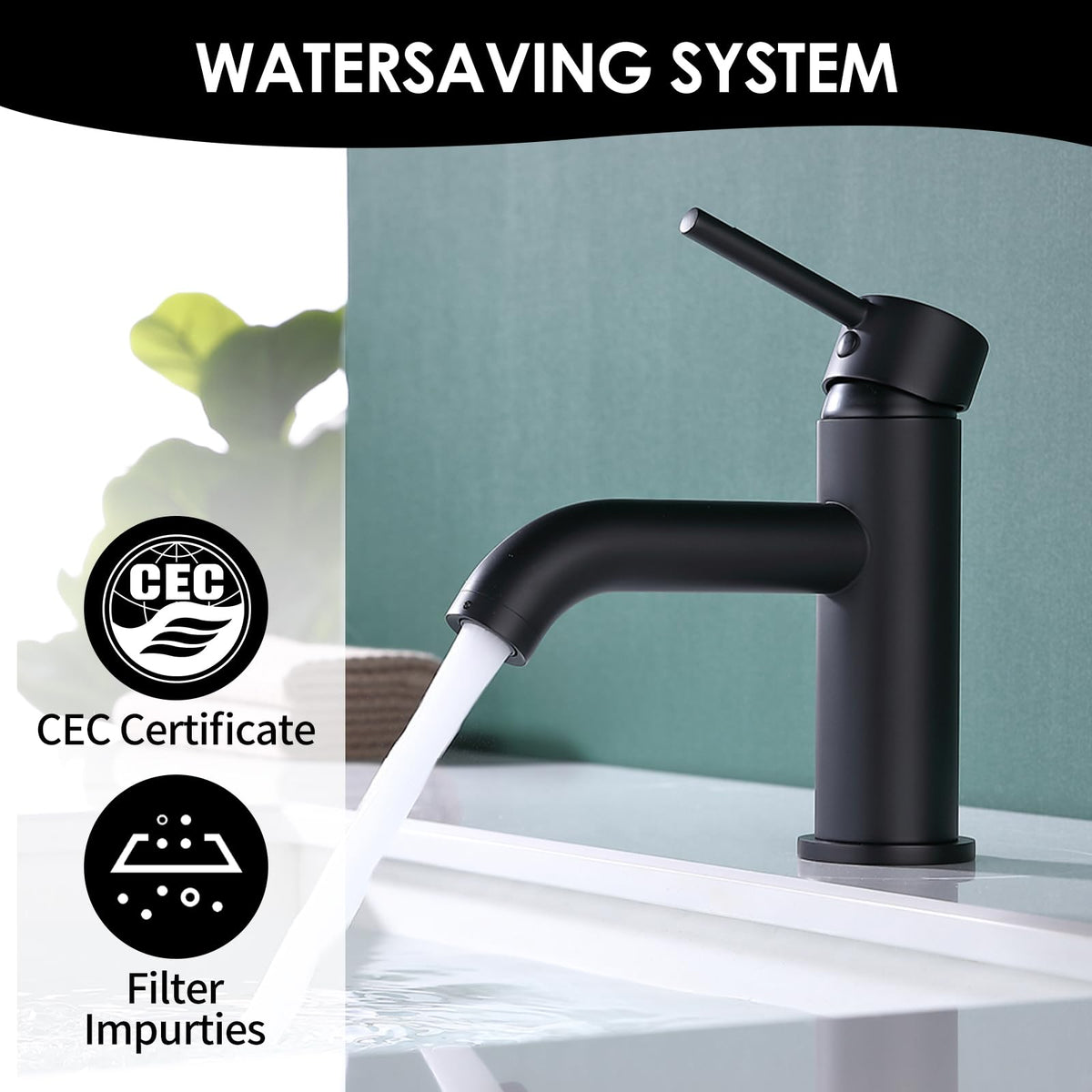 JAKARDA metal drain assembly with pop-up and hair catcher for simple maintenance