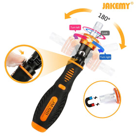 JAKEMY extension shaft provides added reach during disassembly.
