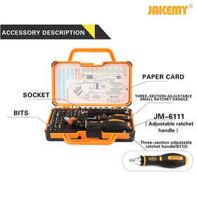 JAKEMY small handle ideal for working in tight spaces.