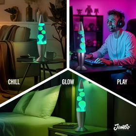 JAMBO bedroom ambient light with blue wax motion for relaxing evenings.