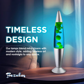 JAMBO Bezalm living room decor with soft glow and kinetic movement.