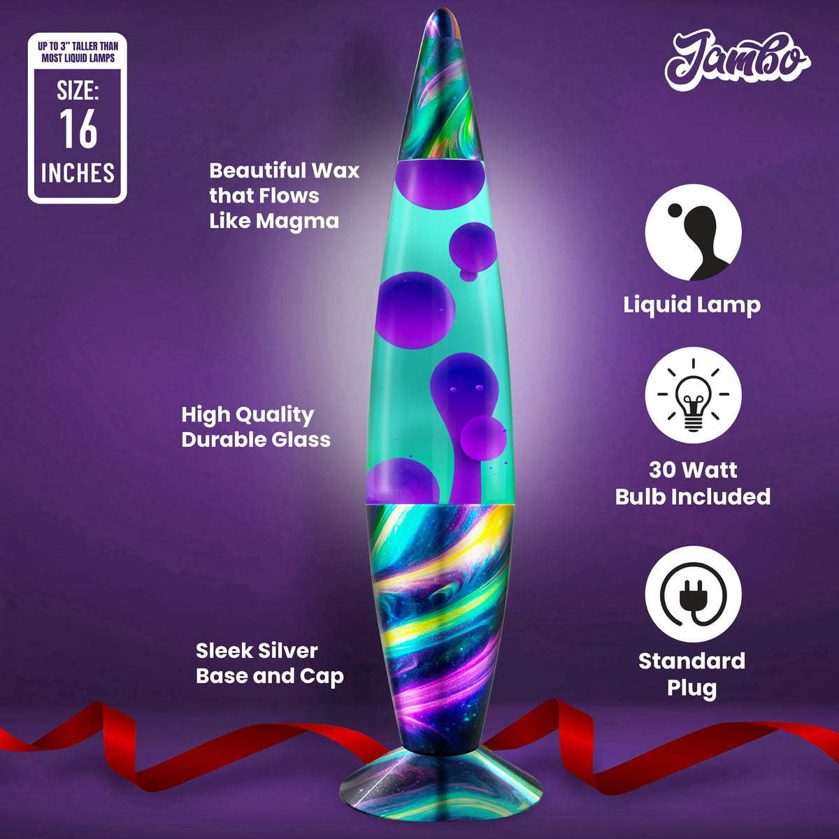 JAMBO decal pattern lamp adds stylish decor to living rooms.