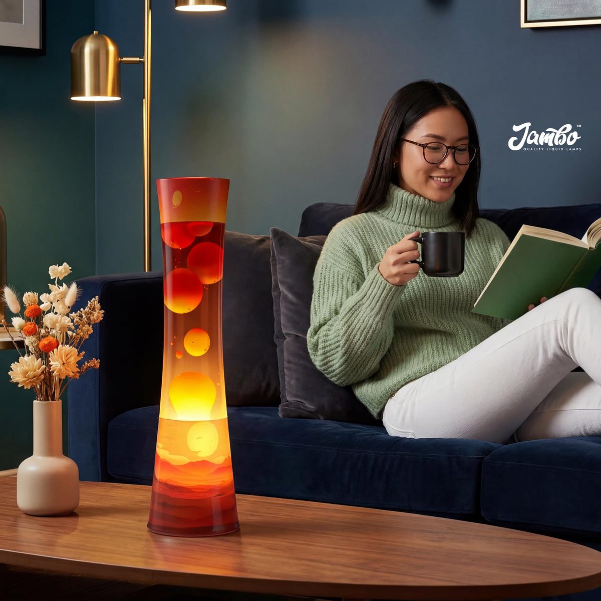 JAMBO durable materials ensure lasting home decor piece.