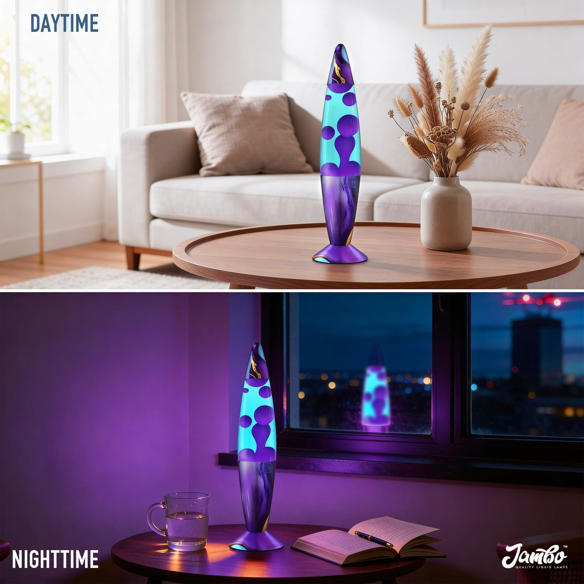 Great as a subtle night light for bedrooms and study areas
